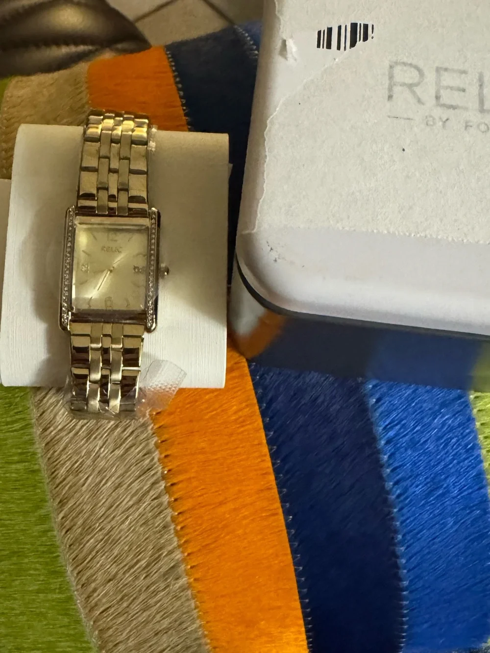 RELIC by Fossil Frances Three-Hand Gold-Tone Watch